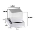 Ver imagem 2 de Acabamento para Registro Quadrado 3/4 Com Adaptador Fabrimar