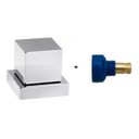 Ver imagem 1 de Acabamento para Registro Quadrado 3/4 Com Adaptador Fabrimar