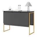 Ver imagem 2 de Buffet Luxuoso 3 Portas Barcelona - Preto Dourado