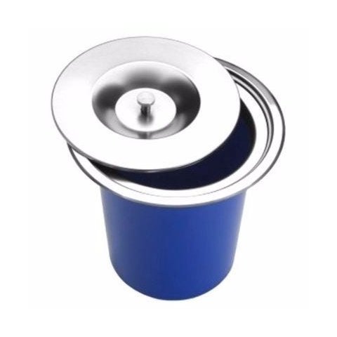 Lixeira Pia Cozinha Embutir 5 Litros Inox