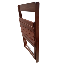 Conjunto de Mesa Jantar Gourmet 160x80 com 6 Cadeiras - Dg Móveis:imbuia/marron - 12