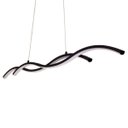 Ver imagem 5 de Lustre Pendente Twine Led Integrado 15w Quality Moderno Curvas Ondas St1348