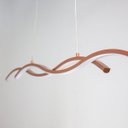 Ver imagem 4 de Lustre Pendente Twine COBRE Led Integrado 15w Quality Moderno Curvas Ondas St1348
