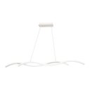 Ver imagem 1 de Lustre Pendente Twine BRANCO Led Integrado 15w Quality Moderno Curvas Ondas St1348