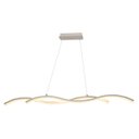 Ver imagem 6 de Lustre Pendente Twine BRANCO Led Integrado 15w Quality Moderno Curvas Ondas St1348