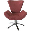 Ver imagem 4 de Kit Duas Poltronas Giratória Elegance Jacquard:vinho