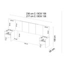 Ver imagem 3 de Cama Box Casal CRC + Colchão Molas Olímpia + Cabeceira Tulipa Branco