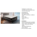 Ver imagem 4 de Cama Box Casal CRC + Colchão Molas Olímpia + Cabeceira Tulipa Branco