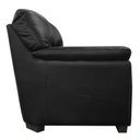 Ver imagem 4 de Sofá de Couro Connor 3 Lugares - Preto