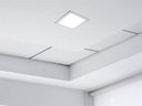 Ver imagem 4 de Kit 2 Plafon Luminária Led Quadrado Embutir 18w 3000/6500k Cor:quente