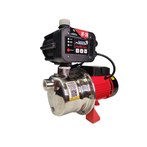 Pressurizador de Agua Casapump Xf-26f Furacão 1/2cv Bivolt 30mca 60 Litros/min Inox Alta Durabilidad
