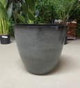Ver imagem 6 de Vaso para Plantas de Polietileno Alto Brilho (liso/cinza-escuro)