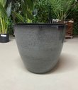 Ver imagem 4 de Vaso para Plantas de Polietileno Alto Brilho (liso/cinza-escuro)