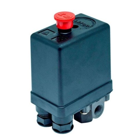 Pressostato Automático Lefoo Lf10-l Baixa Média e Alta Pressão - 80/120 Psi 1 Vias