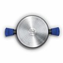 Ver mais imagens de Fritadeira Elétrica Airfryer Vision Max 5,7l e Panelas Ichef Home Sauté Grand e Family Size Azul 24c