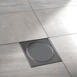Ralo Inox 17,5 X 17,5 Select Grelha com Caxilho - Mozaik - 1