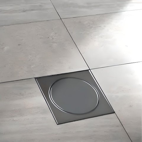 Ralo Inox 17,5 X 17,5 Select Grelha com Caxilho - Mozaik