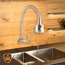 Ver imagem 2 de Torneira de Cozinha Gourmet Flexível de Parede Abs Cromada Fc-12