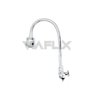 Torneira de Cozinha Flexível Parede Metal Cromado Fc-12 - 11