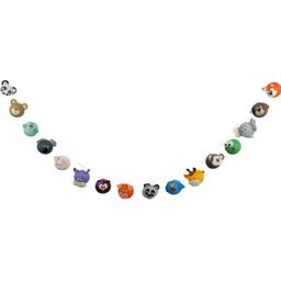 Luminária Infantil Bichinhos Cormilu Led, À Pilha, 20 Bolas, 2.8m - 5