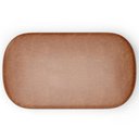 Ver imagem 4 de Puff Decorativo Orgânico para Living Quarto 100cm Doha W01 Couríssimo Camel - Lyam Decor