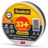Fita Isolante 3m Scotch 33+ Preta 19mm X 20m Antichama Nbr Profissional - 2