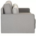Ver imagem 6 de Sofá-Cama com Colchão de Casal, 2 Lugares, Linho Cinza