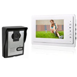 Vídeo Porteiro Monitor Câmera Eletrônico Interfone 508 - 1