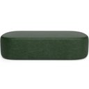 Ver mais imagens de Cabeceira Cama Box Casal 140cm Lanna com Puff Recamier Doha W01 Couríssimo Verde - Lyam Decor