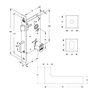 Fechadura para Porta Externa Broca 40mm Inox Polido Stam - 5