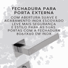 Fechadura para Porta Externa Broca 40mm Inox Polido Stam - 2