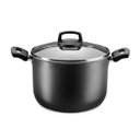 Ver imagem 1 de Caldeirão Tampa vidro Antiaderente Grafite N 22 MTA cód. 8868