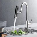 Ver imagem 5 de Extensor Torneira 4 Modos Cozinha Pia Arejador Ajustavel Cascata Agua Alta Pressao Anti Respingos
