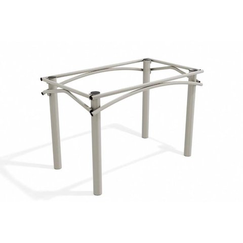 Base de Mesa p/ Cozinha Elba M004 s/ Tampo Níquel - Kappesberg