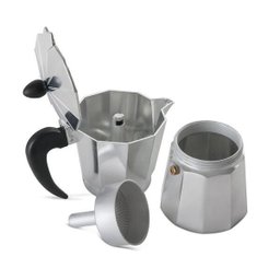 Cafeteira Aluminio 3 Xicara 150ml Verona Brinox cód. 2182/101 - 2