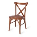 Ver imagem 1 de Cadeira de Madeira Espanha Assento em Rattan Empilhável