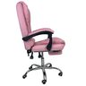 Cadeira de Escritório Presidente Soft Ergonômica Apoio para Pés - Rosa - 1 - 8