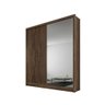 Guarda Roupa Casal 2Pts 3Gav C/Espelho Salerno 1800 Canela - 5