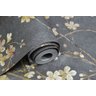 PAPEL DE PAREDE VINÍLICO IMPORTADO TEXTURA ESTILO FLORAL - CINZA - 3