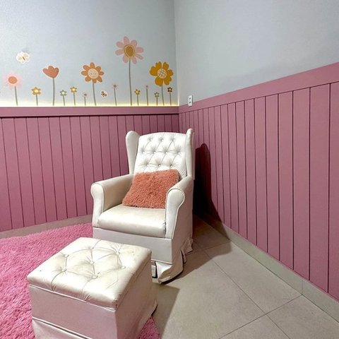 Kit 10 Ripas Mdf Revestimento Shiplap 3mm - 90x8cm