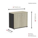 Ver imagem 4 de Armário para Escritório 2 Portas com Chave