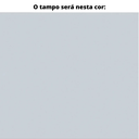 Ver imagem 2 de Mesa de Reunião Retangular 260 x 120 cm Pé Tubular PE25 em MDP Cor Cinza Base Cinza