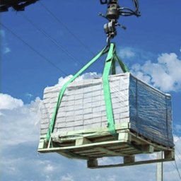 Cinta Elevaçao de Carga 2 Toneladas Reforçada 5 Metros Resistente Construçao Obra Mudança Peso Pesad - 4