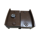 Ver imagem 1 de Kit 09 Porta de Correr Giro em Vidro Temperado V/v Marrom