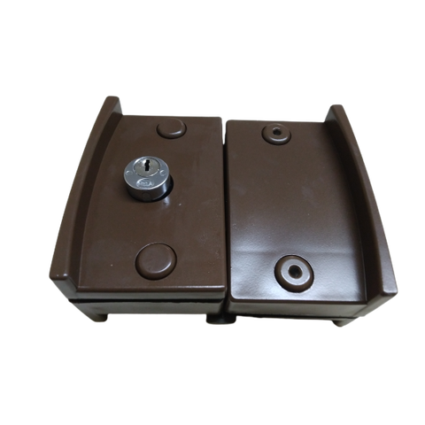 Kit 09 Porta de Correr Giro em Vidro Temperado V/v Marrom