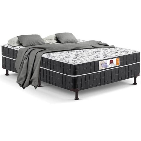 Cama Box Casal Conjugado Ortopédico 45cm 138x188x45 INMETRO