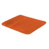 Tapete Liso Pelucia 0,70 x 1,40 Laranja - 1