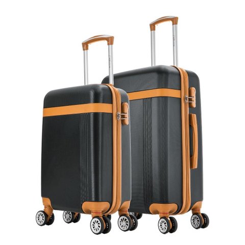 Kit de Malas de Viagem P/m Bruges Swiss Move - Preto