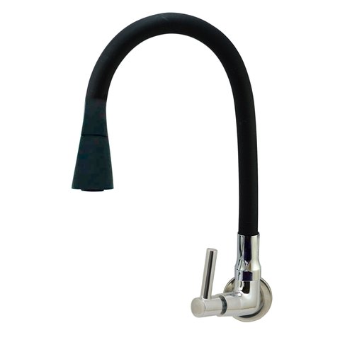 Torneira Cozinha Parede Tb.gourmet Duplo Jato Colorido 1/4v.:preto
