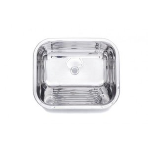 Tanque Inox Pequeno 40x34x20cm 20 L Polido - Construinox